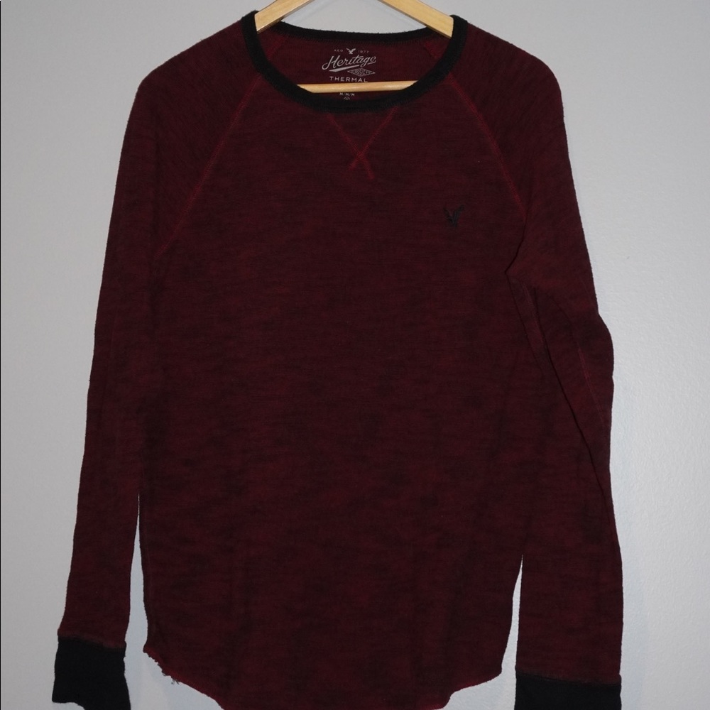 MEDIUM American Eagle Thermal Heritage Longsleeve